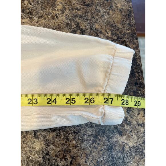 Revolve x Pam & Gela NEW Paperbag Waist Pant Jogger Wheat Color Size P Or XS - Picture 10 of 10